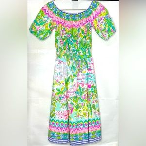 Lilly Pulitzer Camille Multi Island Hopping Engineered Dress